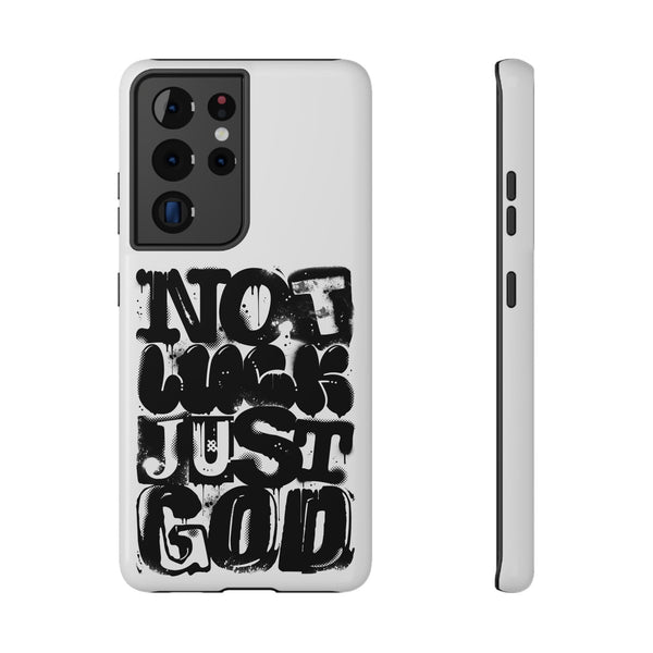 iPhone/Samsung Phone Case — “Not Luck Just God” Impact-Resistant Protective Case