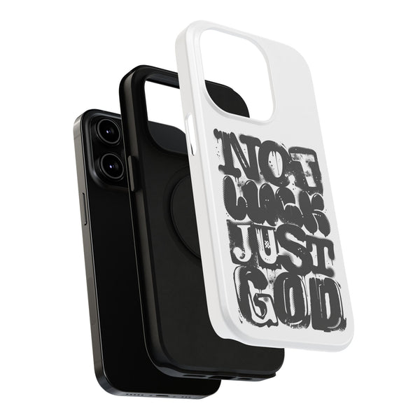 iPhone/Samsung Phone Case — “Not Luck Just God” Impact-Resistant Protective Case