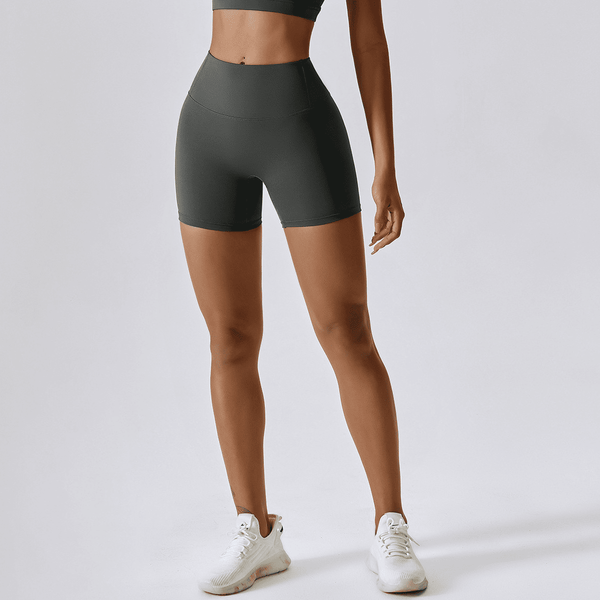 Y.A.H. Athletics CloudFeel High-Waisted Compression  Shorts