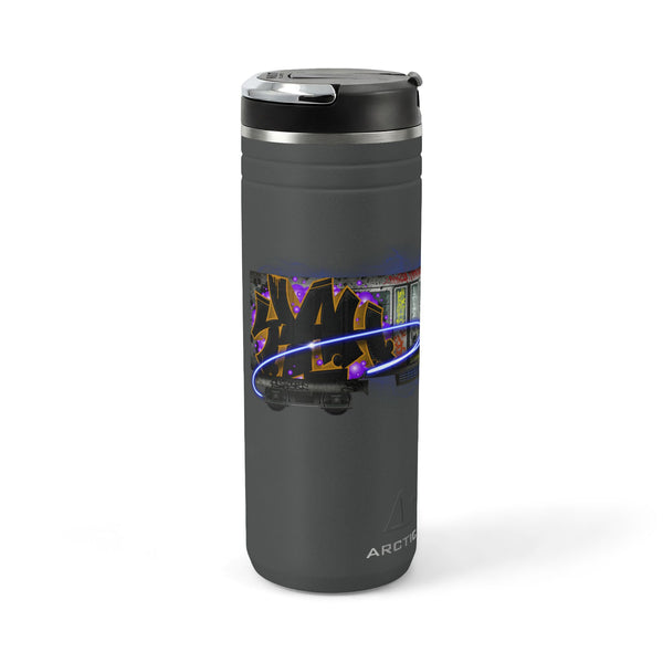"Bombed Train" Titan Thermal Straw Tumbler, 24oz