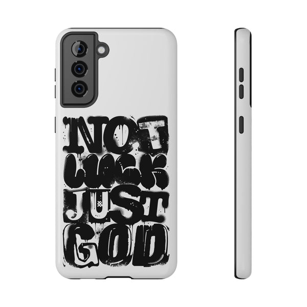iPhone/Samsung Phone Case — “Not Luck Just God” Impact-Resistant Protective Case