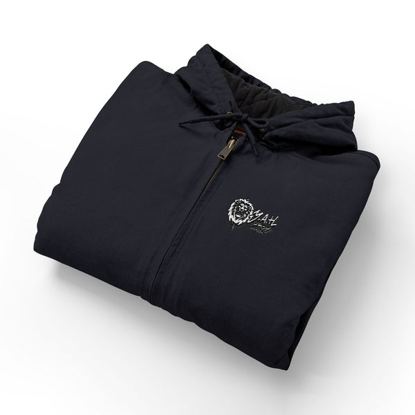 Y.A.H. CornerStone® Men's Duck Cloth Hooded Work Jacket