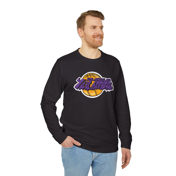 "Los Angeles Y.A.H." adidas® Unisex Fleece Crewneck Sweatshirt