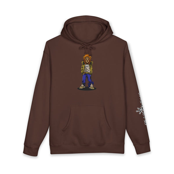 "Fearless Hustle Always" Unisex Heavyweight Hooded Sweatshirt