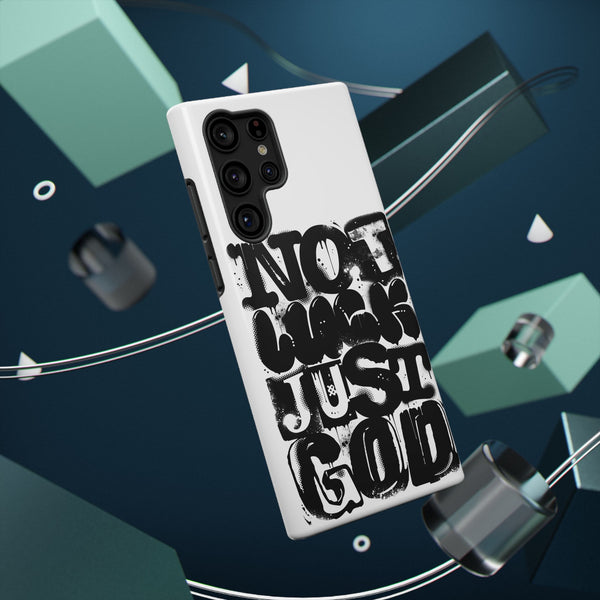 iPhone/Samsung Phone Case — “Not Luck Just God” Impact-Resistant Protective Case