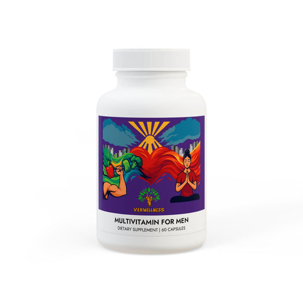 Y.A.H Wellness Multivitamin for Men Supplement (60 Capsules)
