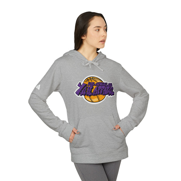 "Los Angeles Y.A.H." adidas® Unisex Fleece Hoodie