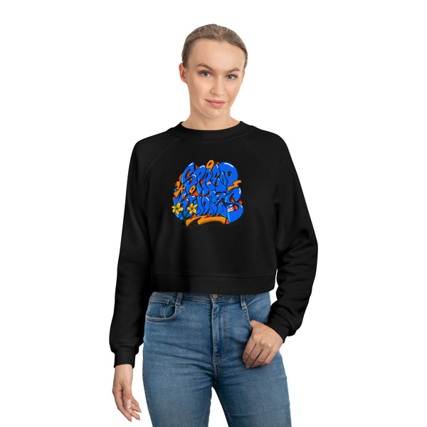 "Spread Kindness" Women's Cropped Fleece Pullover