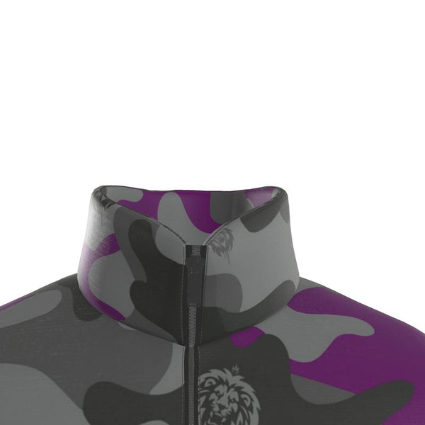 Purp Camo Men's Puffer Jacket