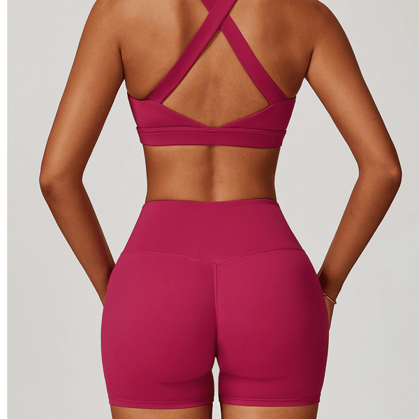 Y.A.H. Athletics CloudFeel High-Waisted Compression  Shorts