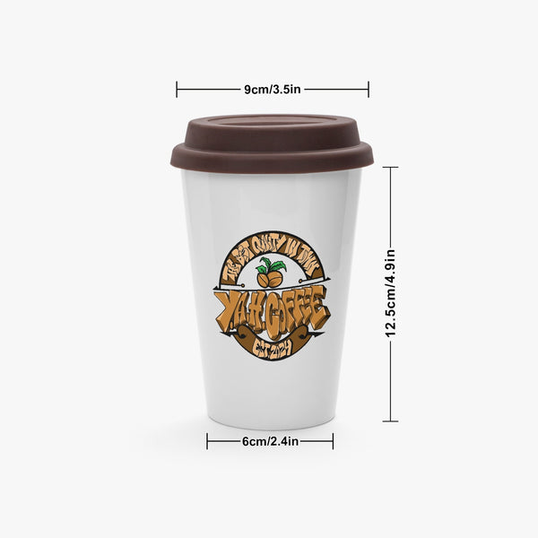 Y.A.H. Coffee 11oz Classic Ceramic Coffee Cup