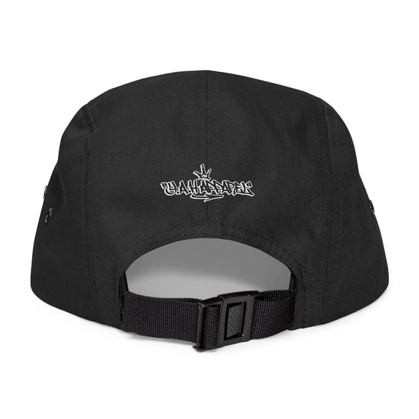 "Mane Street" 5 Panel Cap, Trendy Hat for Urban Fashion, Perfect Gift for Friends, Ideal for Casual Outings, Unisex Cap