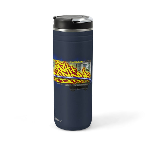 "Bombed Train" Titan Thermal Straw Tumbler, 24oz