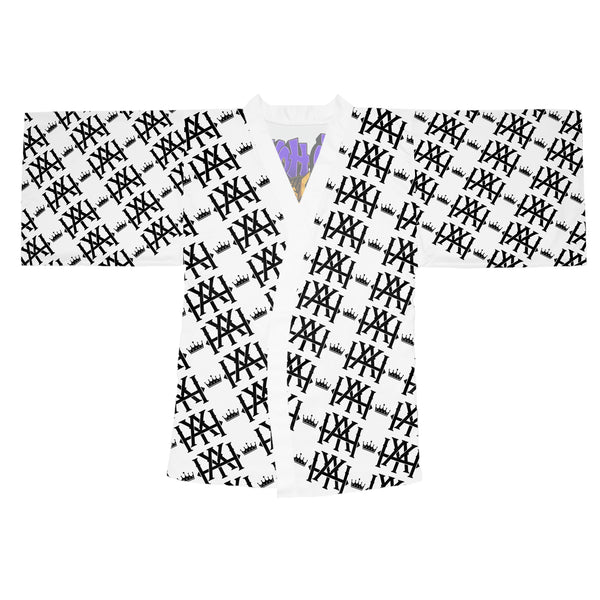 Monogram Long Sleeve Kimono Robe