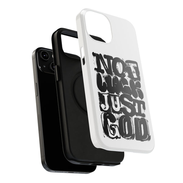 iPhone/Samsung Phone Case — “Not Luck Just God” Impact-Resistant Protective Case