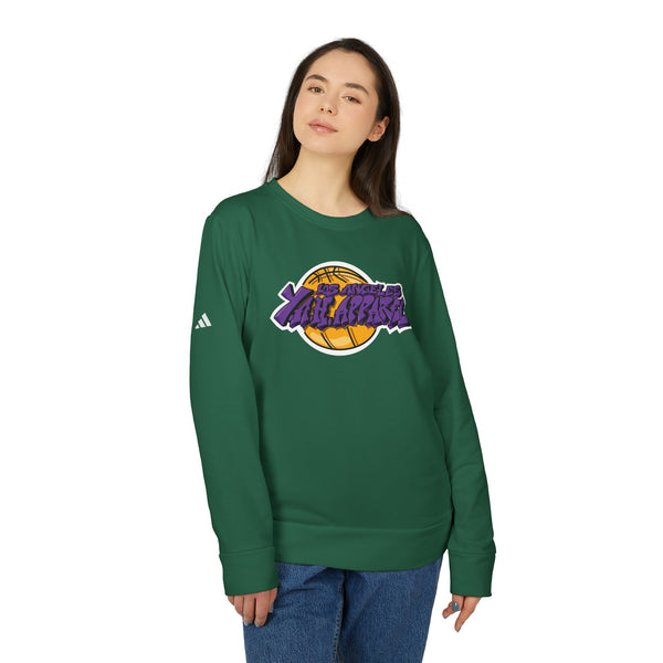 "Los Angeles Y.A.H." adidas® Unisex Fleece Crewneck Sweatshirt