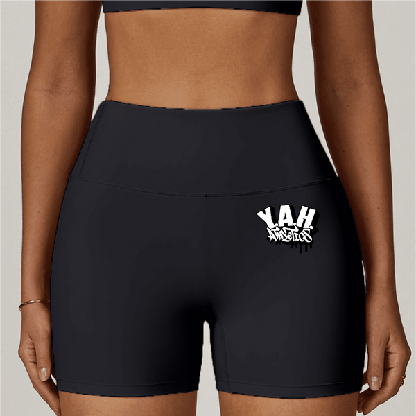 Y.A.H. Athletics CloudFeel High-Waisted Compression  Shorts