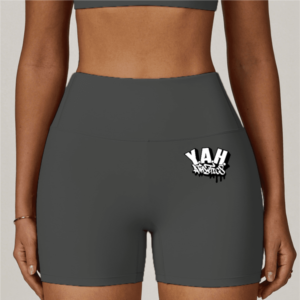 Y.A.H. Athletics CloudFeel High-Waisted Compression  Shorts