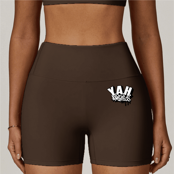 Y.A.H. Athletics CloudFeel High-Waisted Compression  Shorts