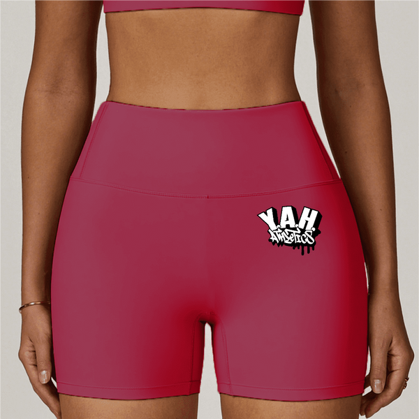 Y.A.H. Athletics CloudFeel High-Waisted Compression  Shorts