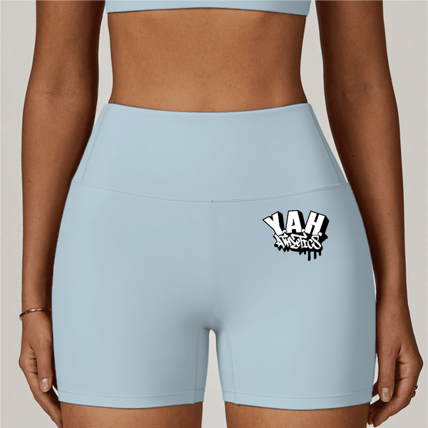 Y.A.H. Athletics CloudFeel High-Waisted Compression  Shorts