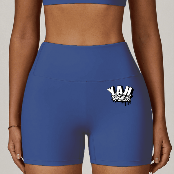 Y.A.H. Athletics CloudFeel High-Waisted Compression  Shorts