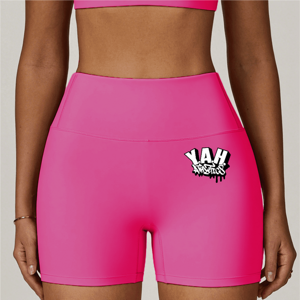 Y.A.H. Athletics CloudFeel High-Waisted Compression  Shorts