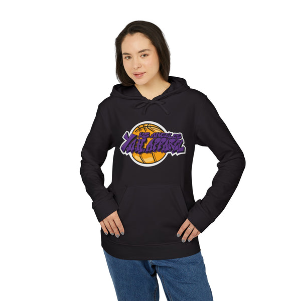 "Los Angeles Y.A.H." adidas® Unisex Fleece Hoodie