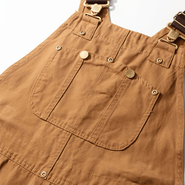 Y.A.H. Unisex Loose-Fit Utility Bib Overall Jumpsuit
