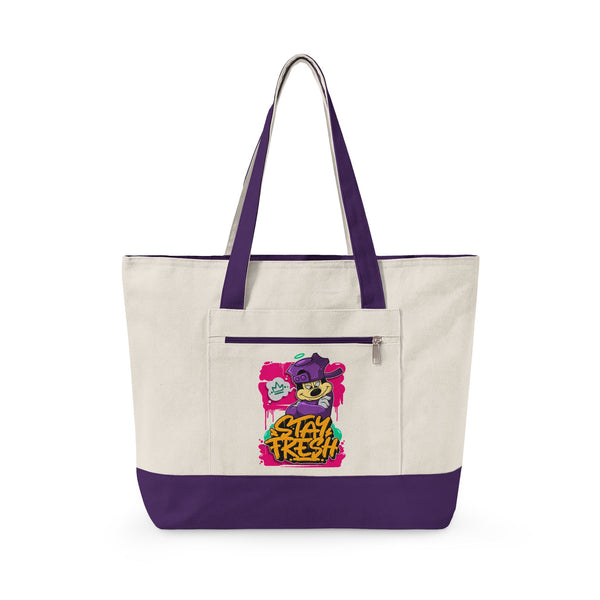 'Stay Fresh' — Canvas Tote Bag