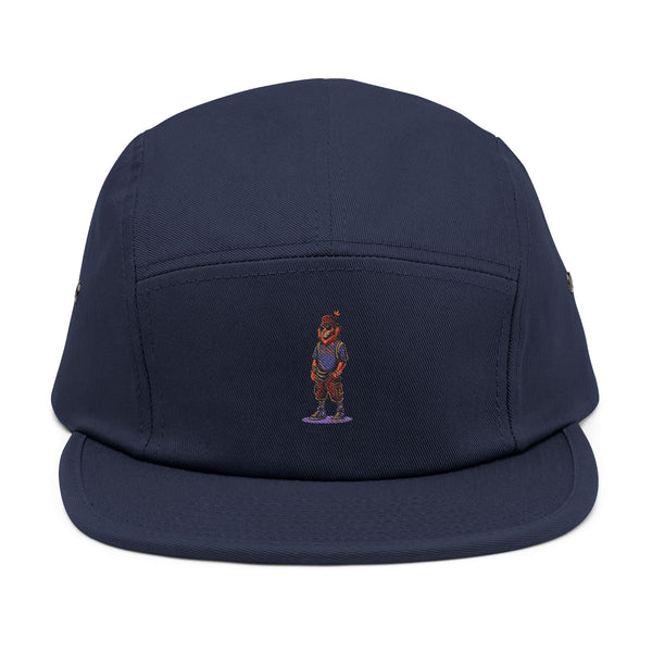 "Mane Street" 5 Panel Cap, Trendy Hat for Urban Fashion, Perfect Gift for Friends, Ideal for Casual Outings, Unisex Cap