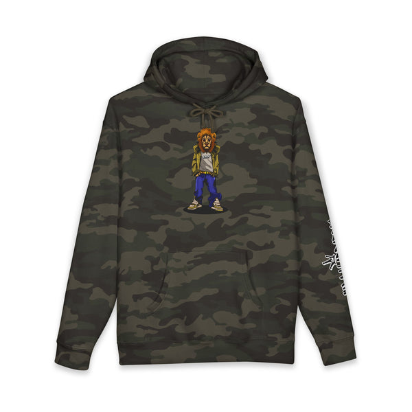 "Fearless Hustle Always" Unisex Heavyweight Hooded Sweatshirt