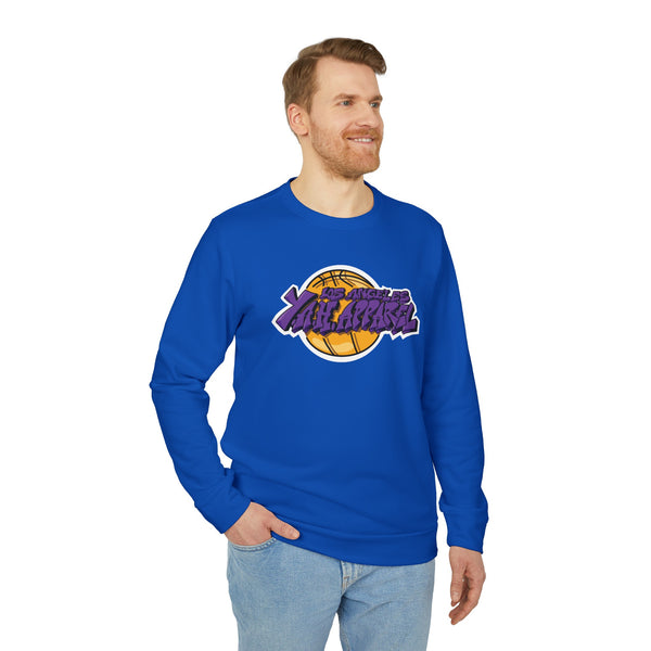 "Los Angeles Y.A.H." adidas® Unisex Fleece Crewneck Sweatshirt