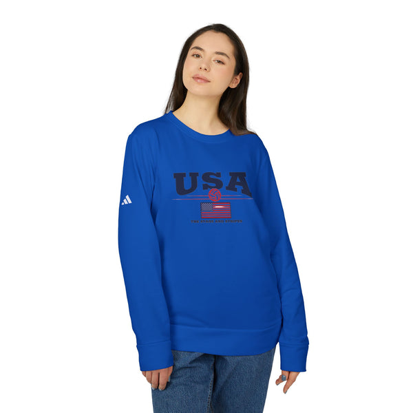Y.A.H. Athletics X U.S.A. X adidas Unisex Fleece Crewneck Sweatshirt