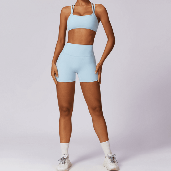 Y.A.H. Athletics CloudFeel High-Waisted Compression  Shorts