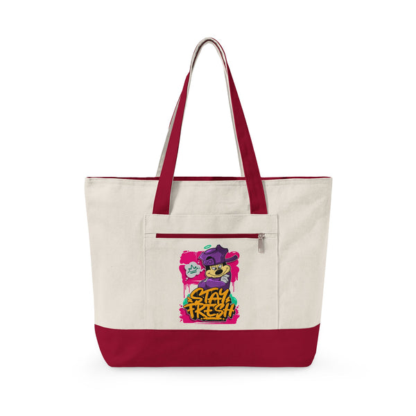 'Stay Fresh' — Canvas Tote Bag