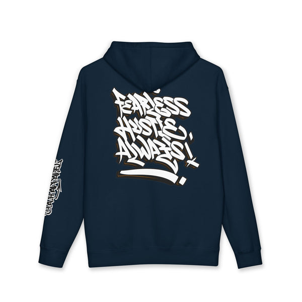 "Fearless Hustle Always" Unisex Heavyweight Hooded Sweatshirt