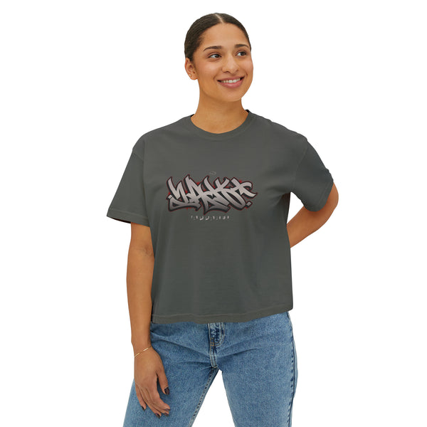 "We Are All His Blessed Children" Women's Boxy Tee