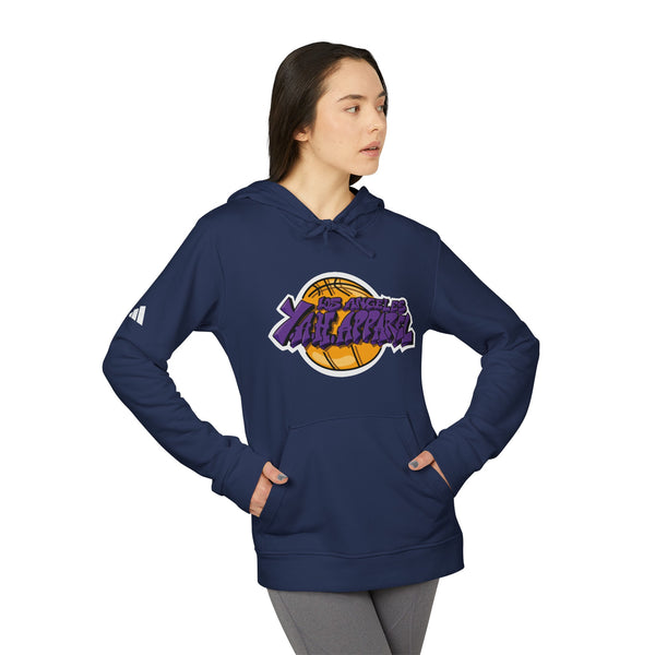 "Los Angeles Y.A.H." adidas® Unisex Fleece Hoodie