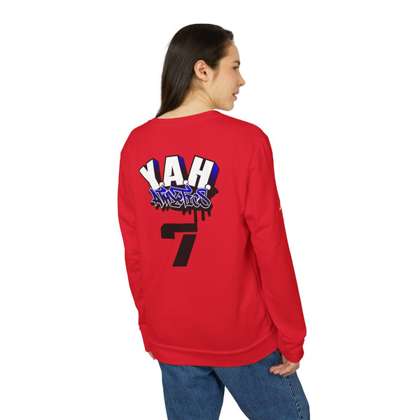 Y.A.H. Athletics X U.S.A. X adidas Unisex Fleece Crewneck Sweatshirt
