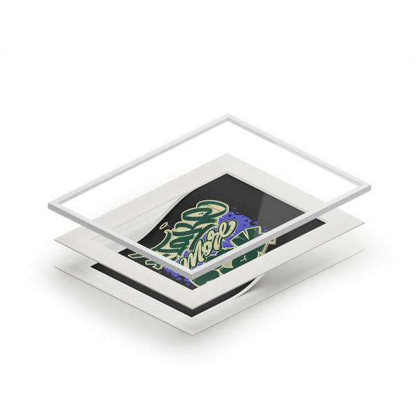 "Take More Risk" Fine Art Prints (Passepartout Paper Frame)