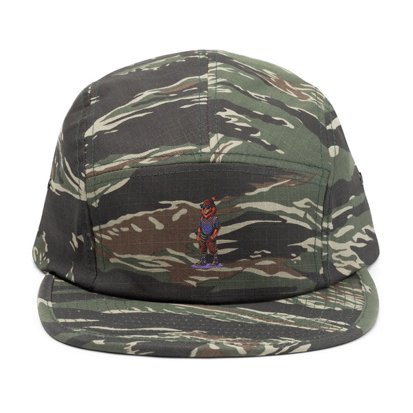 "Mane Street" 5 Panel Cap, Trendy Hat for Urban Fashion, Perfect Gift for Friends, Ideal for Casual Outings, Unisex Cap
