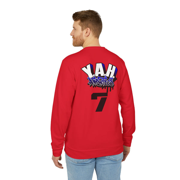 Y.A.H. Athletics X U.S.A. X adidas Unisex Fleece Crewneck Sweatshirt
