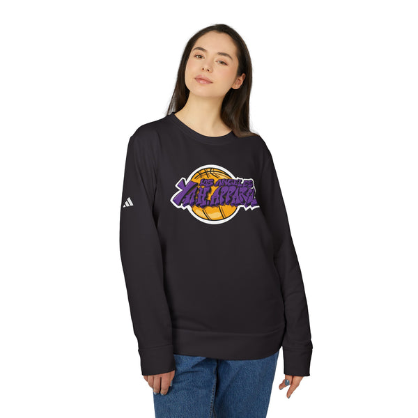 "Los Angeles Y.A.H." adidas® Unisex Fleece Crewneck Sweatshirt