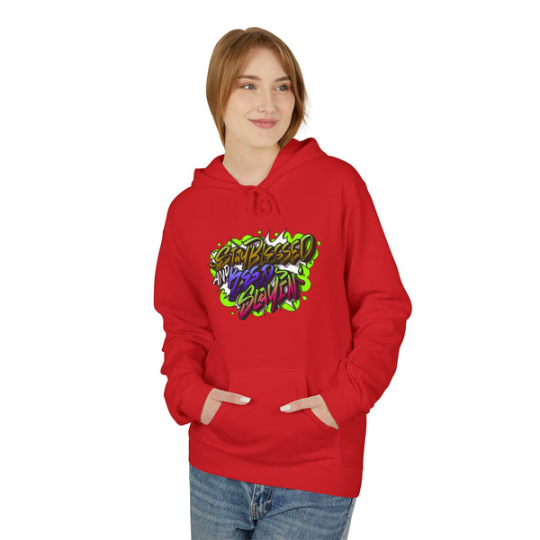 "Stay Blessed And Keep Slaying" Unisex Midweight Softstyle Fleece Hoodie