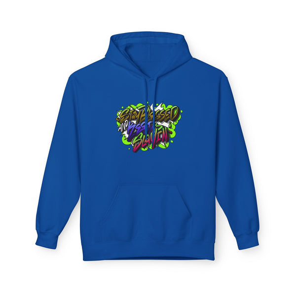 "Stay Blessed And Keep Slaying" Unisex Midweight Softstyle Fleece Hoodie