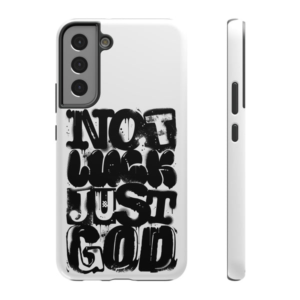 iPhone/Samsung Phone Case — “Not Luck Just God” Impact-Resistant Protective Case