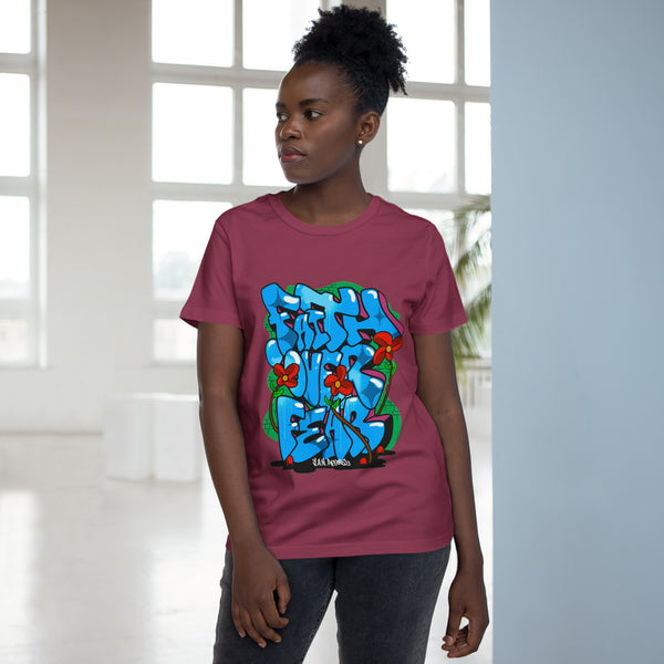 "Faith Over Fear" Women’s Maple Tee