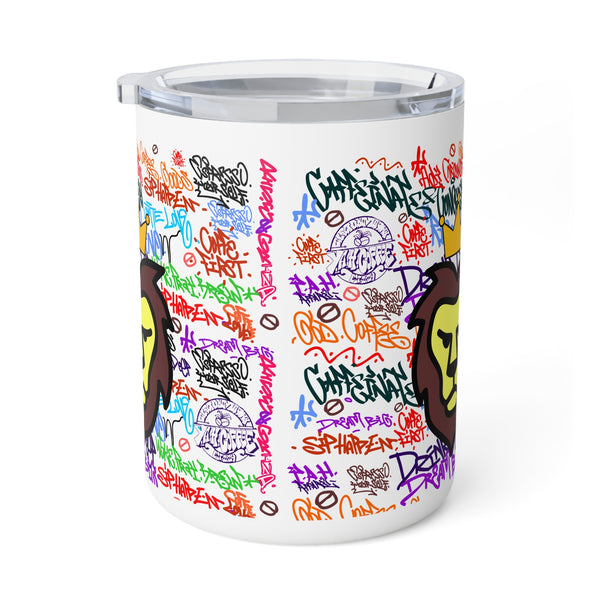 "The Drip Script"  10oz Insulated Coffee Mug