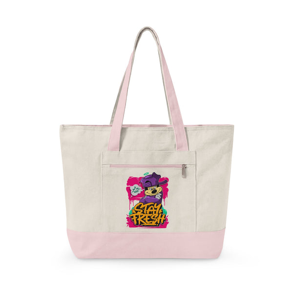 'Stay Fresh' — Canvas Tote Bag